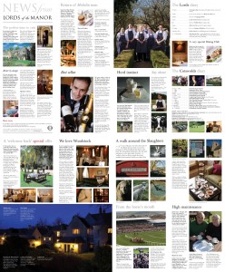 Lords of the Manor newsletter